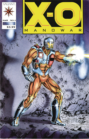 [X-O MANOWAR #1 (1992) FACSIMILE ED]