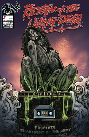 [RETURN OF THE LIVING DEAD #3 CVR F AM EXCLUSIVE HASSON]