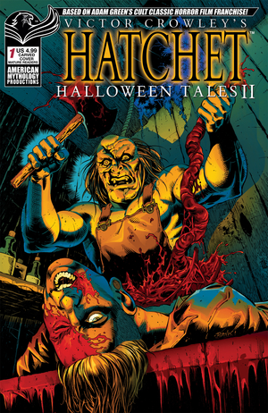 [VICTOR CROWLEY HATCHET HALLOWEEN TALES II #1 CVR B CARVED BONK]