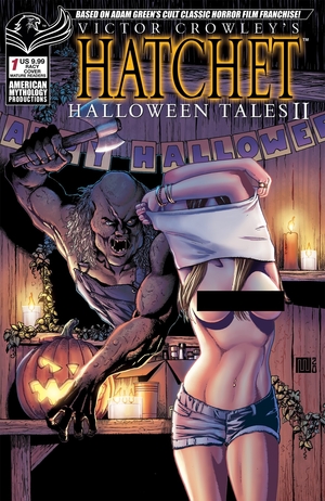 [VICTOR CROWLEY HATCHET HALLOWEEN TALES II #1 CVR C RACY WOLFER]