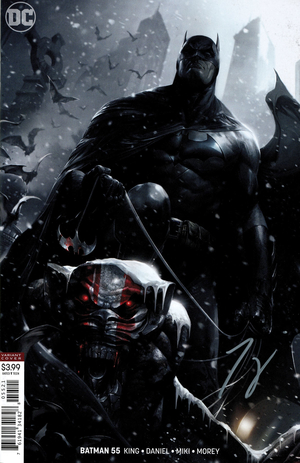 [DF BATMAN #55 MATTINA VAR KING SILVER SGN]