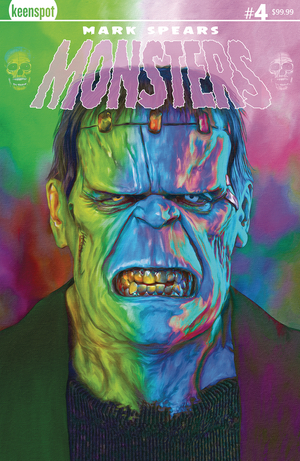 [MARK SPEARS MONSTERS #4 CVR G METAL COVER]