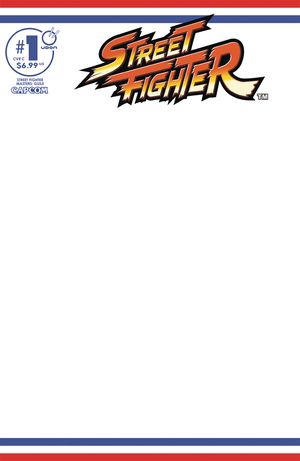 [STREET FIGHTER MASTERS GUILE #1 #1 CVR C BLANK SKETCH]