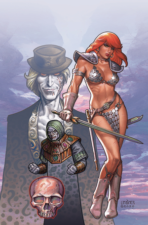 [RED SONJA DEATH AND THE DEVIL #1 CVR I LINSNER METAL PREMIUM]