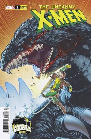 [UNCANNY X-MEN #2 CVR B DAVID BALDEON GODZILLA VAR]