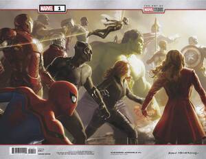 [AVENGERS ASSEMBLE #1 (OF 5) CVR E WRAPAROUND MARVEL STUDIOS VAR]