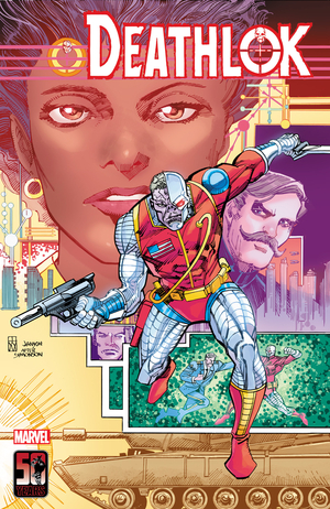 [DEATHLOK 50TH ANN SPECIAL #1 CVR B DENYS COWAN VAR]