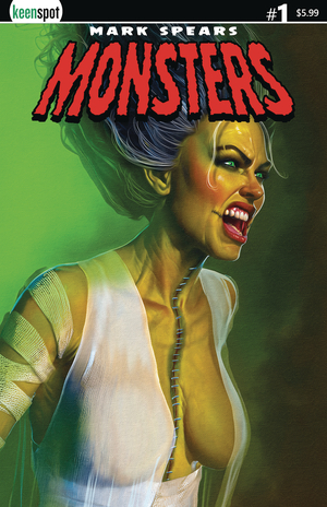 [MARK SPEARS MONSTERS #1 CVR E BRIDEZILLA]