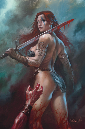 [RED SONJA 2023 #13 CVR L PARRILLO LTD VIRGIN]