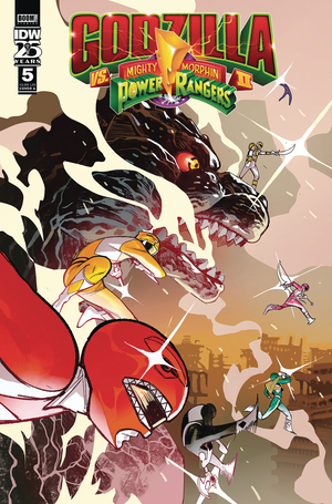 [GODZILLA VS MMPR II #5 CVR A RIVAS]