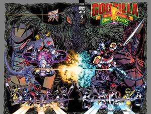 [GODZILLA VS MMPR II #5 CVR B SANCHEZ]