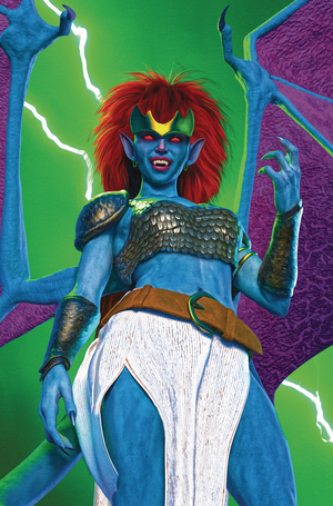 [GARGOYLES DEMONA #1 CVR H SPEARS FOIL VIRGIN]