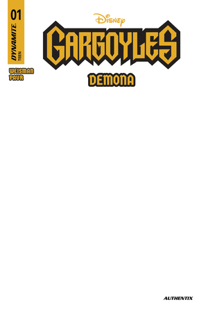 [GARGOYLES DEMONA #1 CVR I BLANK AUTHENTIX]