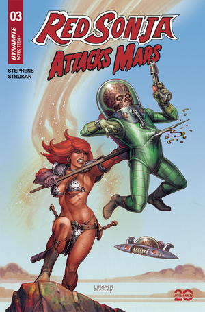 [RED SONJA ATTACKS MARS #3 CVR A LINSNER]