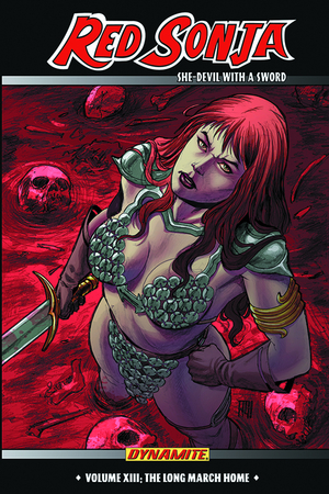 [RED SONJA SHE DEVIL TP VOL 13 THE LONG MARCH HOME]