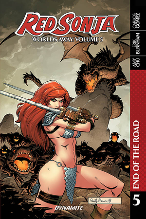 [RED SONJA WORLDS AWAY TP VOL 5 END OF ROAD]