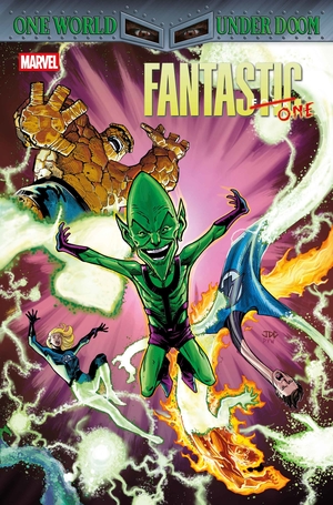 [FANTASTIC FOUR #32 CVR E JOSHUA CASSARA IMPOSSIBLE MAN POP-UP VAR]