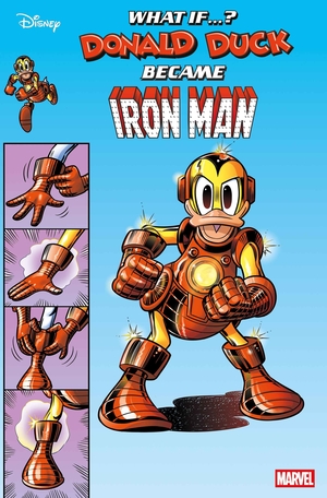 [WHAT IF DONALD DUCK BECAME IRON MAN #1 CVR A]