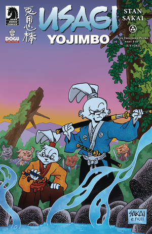 [USAGI YOJIMBO TEN THOUSAND PLUMS #4 CVR A SAKAI]