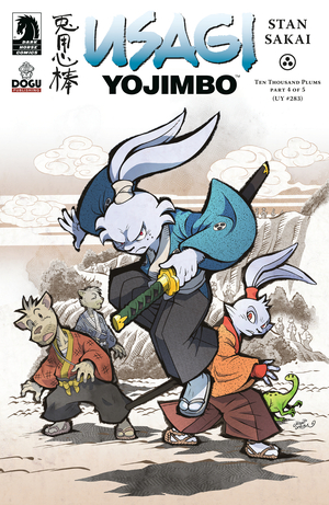 [USAGI YOJIMBO TEN THOUSAND PLUMS #4 CVR B ARIGA]