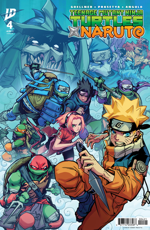 [TEENAGE MUTANT NINJA TURTLES X NARUTO #4 CVR B PRASETYA]