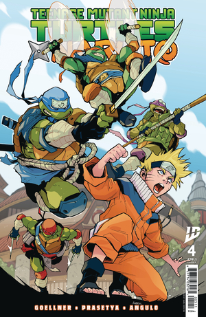 [TEENAGE MUTANT NINJA TURTLES X NARUTO #4 CVR D KERSCHL]