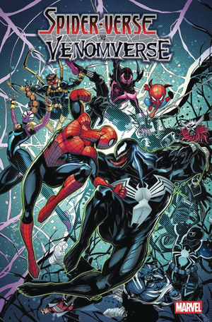 [DF SPIDER-VERSE VS VENOMVERSE #1 HIGGINS SGN]