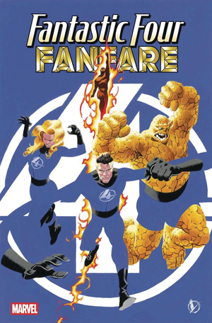 [DF FANTASTIC FOUR FANFARE #1 WAID SGN]