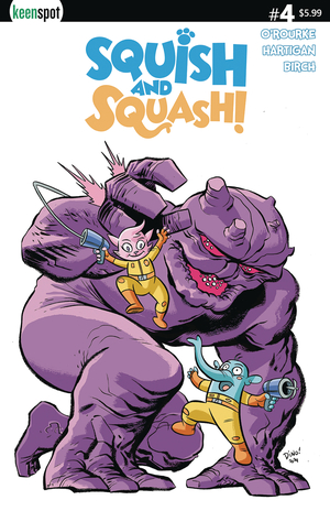 [SQUISH & SQUASH #4 CVR B DEAN HASPIEL]