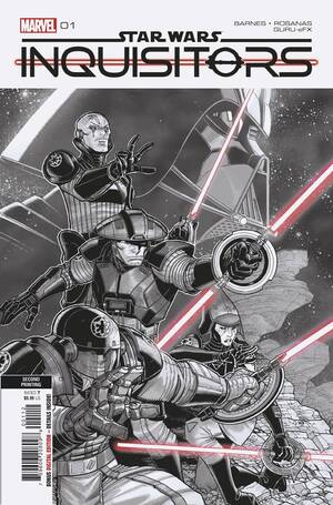 [STAR WARS INQUISITORS #1 (OF 4) 2ND PTG CVR A NICK BRADSHAW VAR]