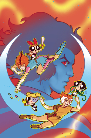 [THUNDERCATS POWERPUFF GIRLS #2 CVR F GANUCHEAU METAL PREMIUM CVR]