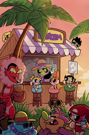 [POWERPUFF GIRLS SUPERVILLAIN SPECTACULAR #1 CVR F 15 COPY IN]