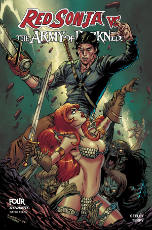 [RED SONJA VS AOD #4 CVR B SEELEY]