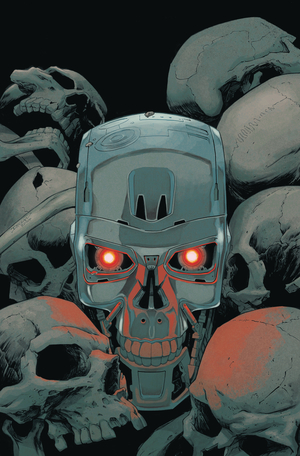 [TERMINATOR #1 SHALVEY METAL EMBOSSED CVR DE EXC VAR]