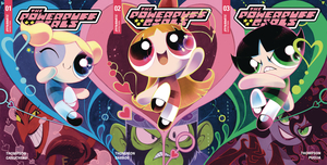 [POWERPUFF GIRLS #1-3 DARBOE CONNECTING CVR SET DE EXC VAR]