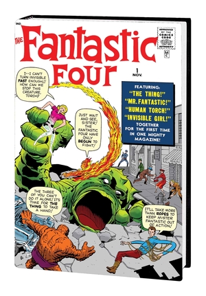 [THE FANTASTIC FOUR OMNIBUS HC VOL 1 JACK KIRBY DM VAR]