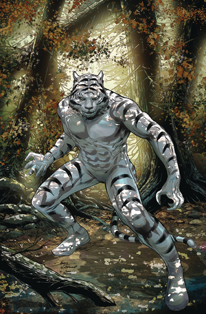 [WHITE TIGER CLAWS PAWS OUTLAWS ONESHOT CVR A VITORINO]