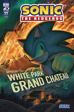 [SONIC THE HEDGEHOG #77 CVR B HAINES]