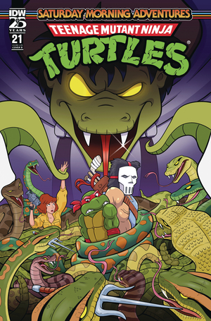 [TMNT SATURDAY MORNING ADV #21 CVR B PEARCE]