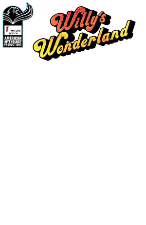 [WILLYS WONDERLAND PREQUEL #1 CVR E BLANK SKETCH]