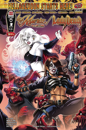 [LA MUERTA LADY DEATH INFERNO #1 CVR A STANDARD ED]