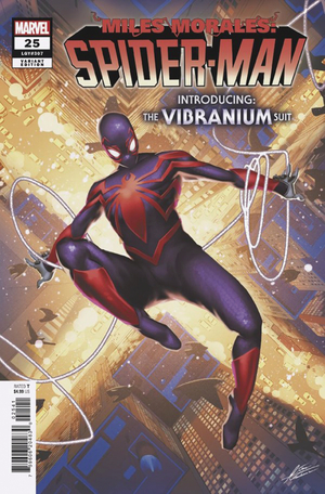 [DF MILES MORALES SPIDER-MAN #25 NEW COSTUME VAR ZIGLAR SGN]