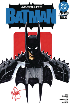 [DF ABSOLUTE BATMAN #1 HAESER SGN & REMARKED]