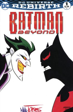 [DF DC COMICS CVR ART TORRES SGN & REMARKED BATMAN BEYOND]