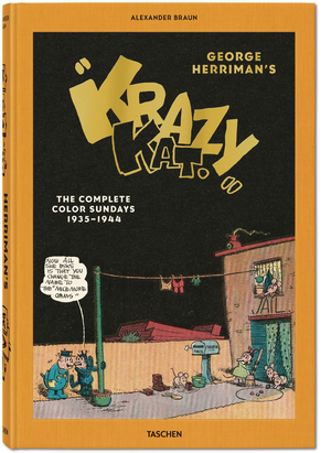 [GEORGE HERRIMAN COMPLETE KRAZY KAT IN COLOR 1935-1944 HC]