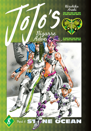 [JOJOS BIZARRE ADV PART 6 STONE OCEAN HC VOL 8]