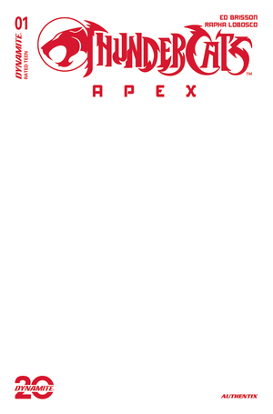 [THUNDERCATS APEX #1 CVR H BLANK AUTHENTIX]