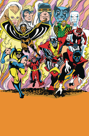 [GIANT-SIZE MARVEL OMNIBUS DAVE COCKRUM X-MEN COVER]