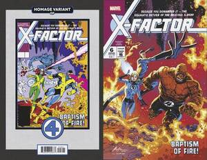 [X-FACTOR #6 CVR B RAFAEL ALBUQUERQUE FANTASTIC FOUR HOMAGE VAR]