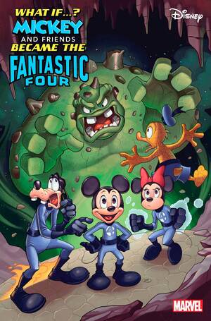 [WHAT IF MICKEY & FRIENDS BECAME FANTASTIC FOUR #1 CVR B ZULLO VAR]